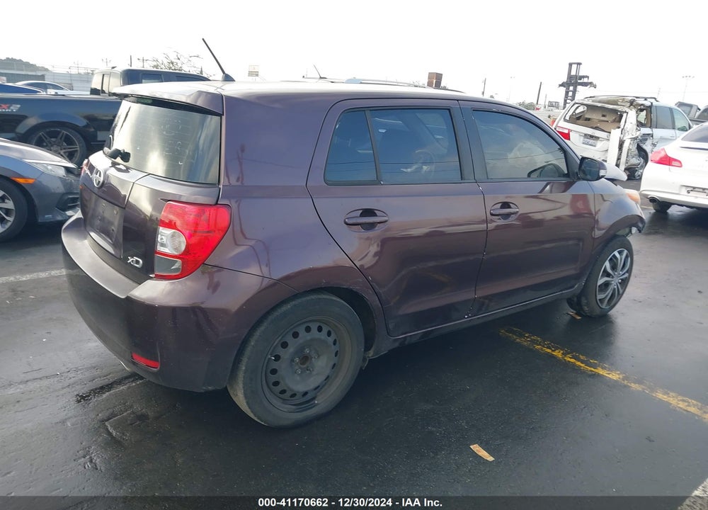 2012 TOYOTA SCION XD VIN: JTKKU4B47C1026722