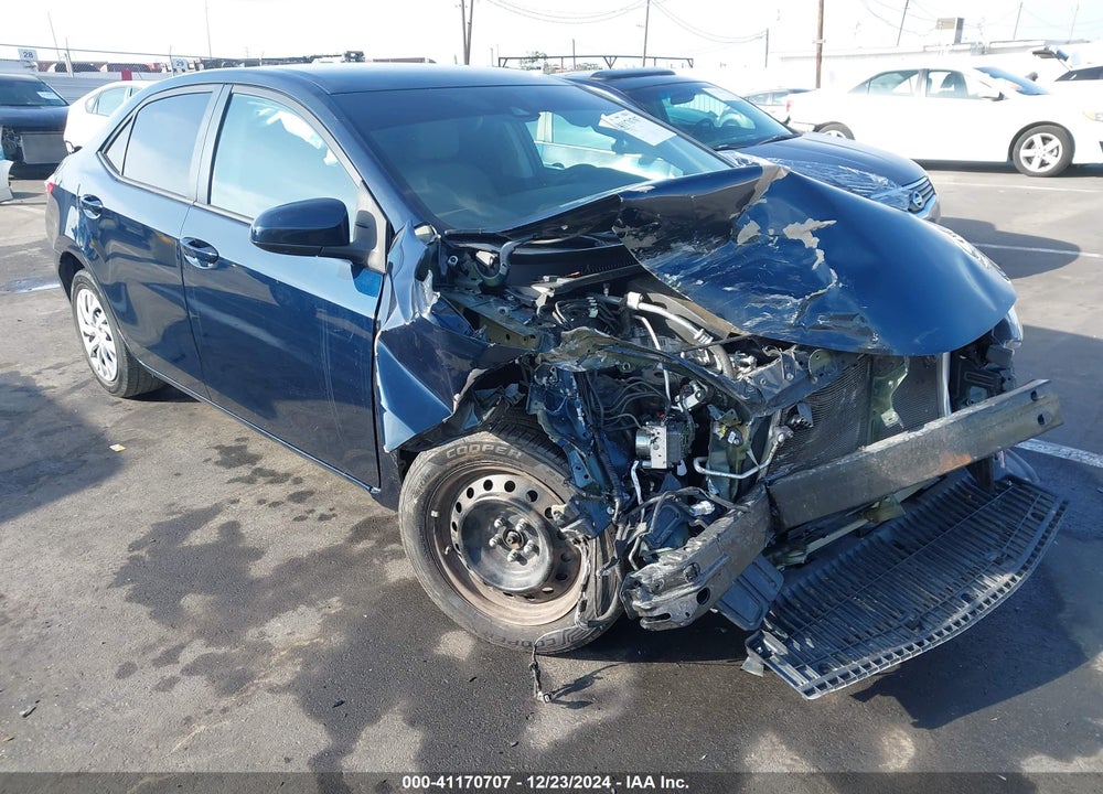 2018 TOYOTA COROLLA LE VIN: 5YFBURHE8JP794108