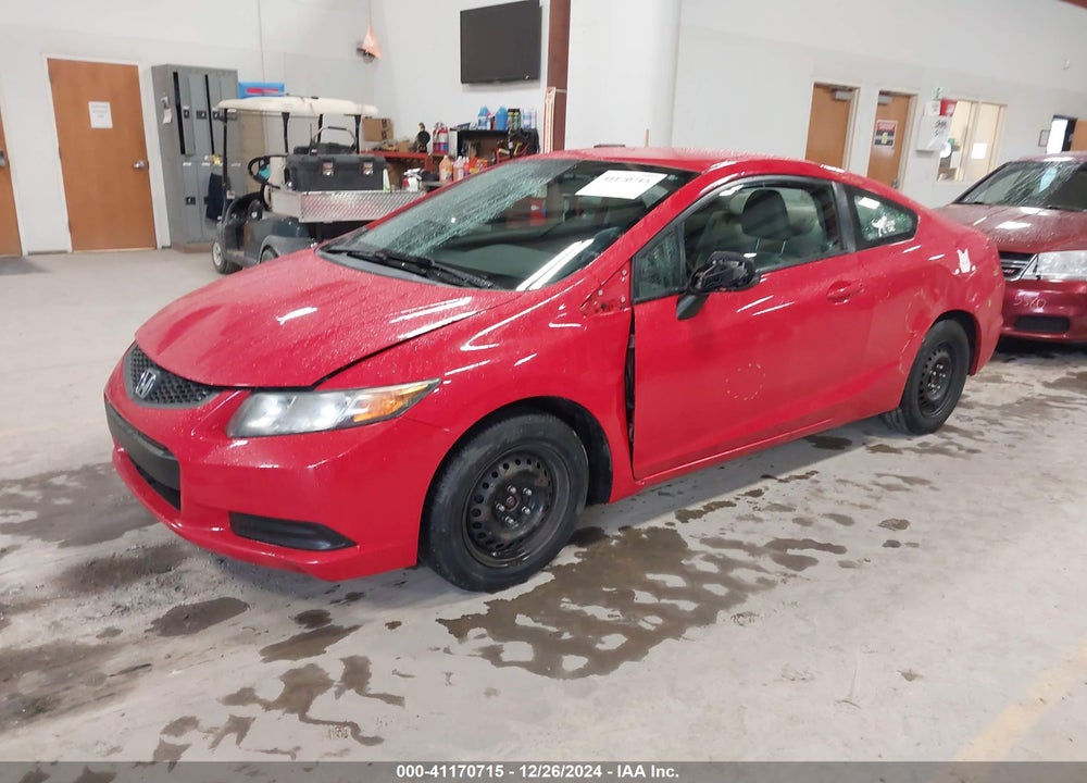 2012 HONDA CIVIC VIN: 2HGFG3B57CH555562