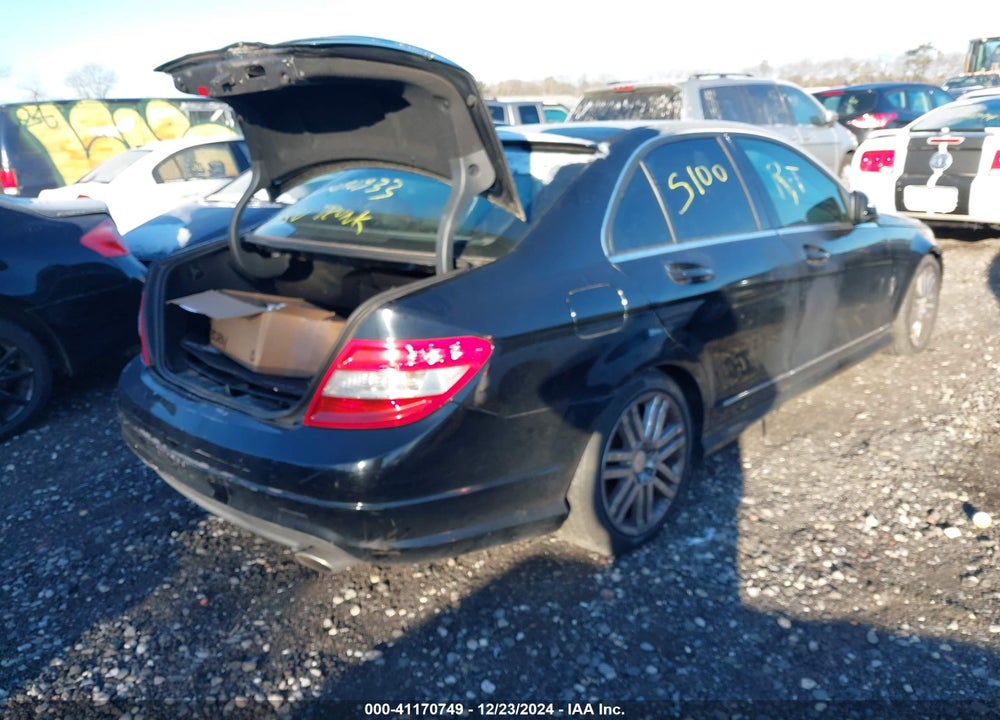 2009 MERCEDES-BENZ C 300 LUXURY 4MATIC/SPORT 4MATIC VIN: WDDGF81X19F233148