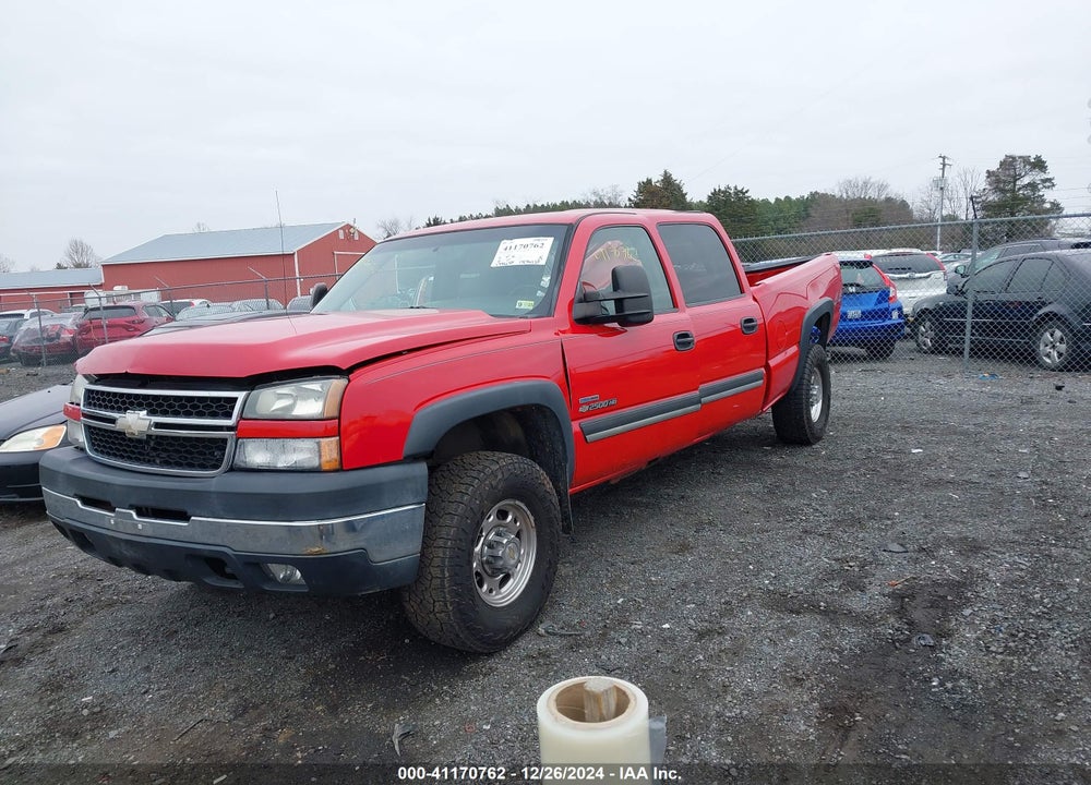 2006 CHEVROLET SILVERADO 2500HD LT1 VIN: 1GCHK23D26F256248