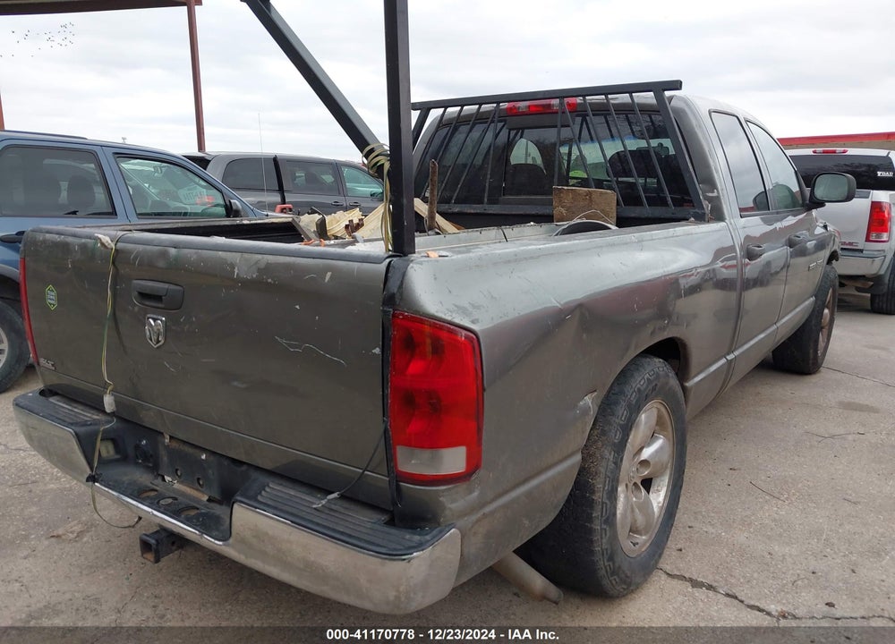 2005 DODGE RAM 1500 SLT/LARAMIE VIN: 1D7HA18DX5S284039