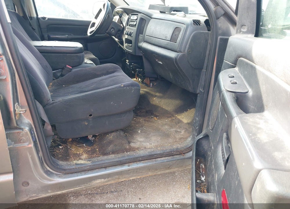 2005 DODGE RAM 1500 SLT/LARAMIE VIN: 1D7HA18DX5S284039