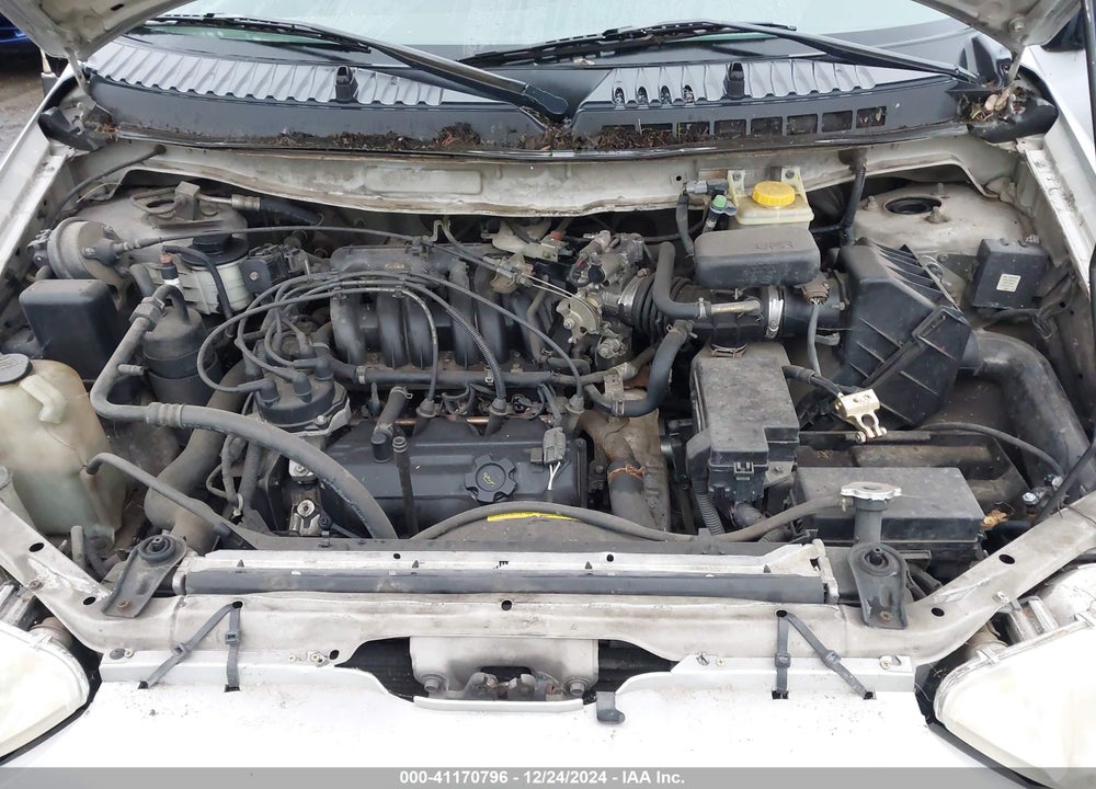 2001 NISSAN QUEST GXE VIN: 4N2ZN15T41D804567