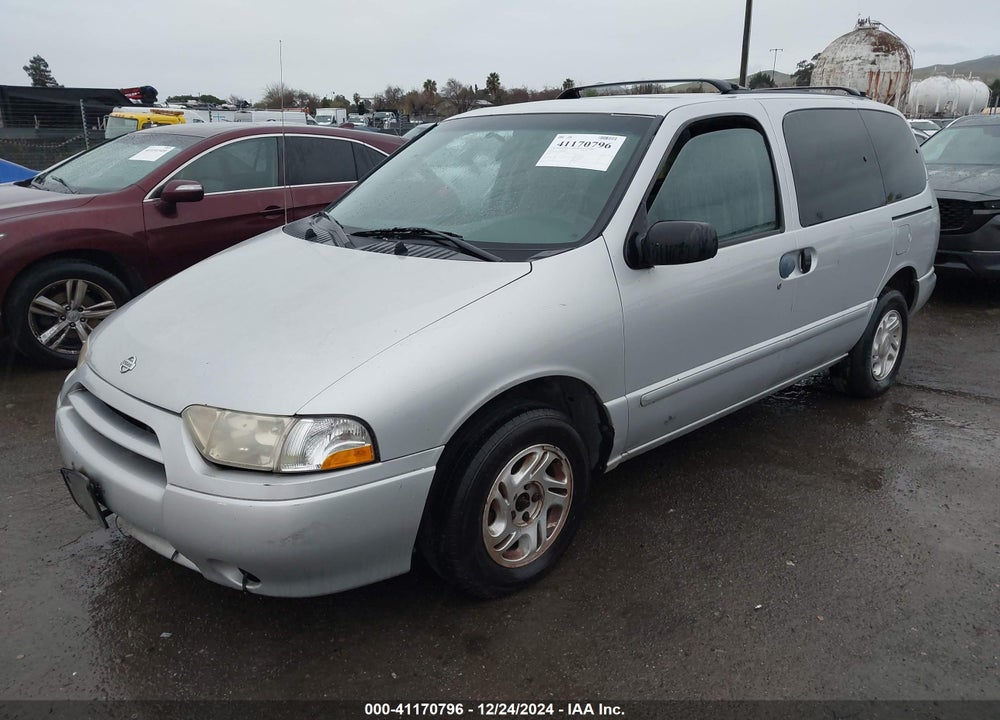 2001 NISSAN QUEST GXE VIN: 4N2ZN15T41D804567