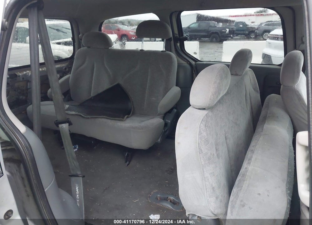 2001 NISSAN QUEST GXE VIN: 4N2ZN15T41D804567