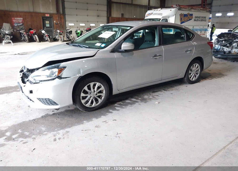 2019 NISSAN SENTRA SV VIN: 3N1AB7AP4KY397856