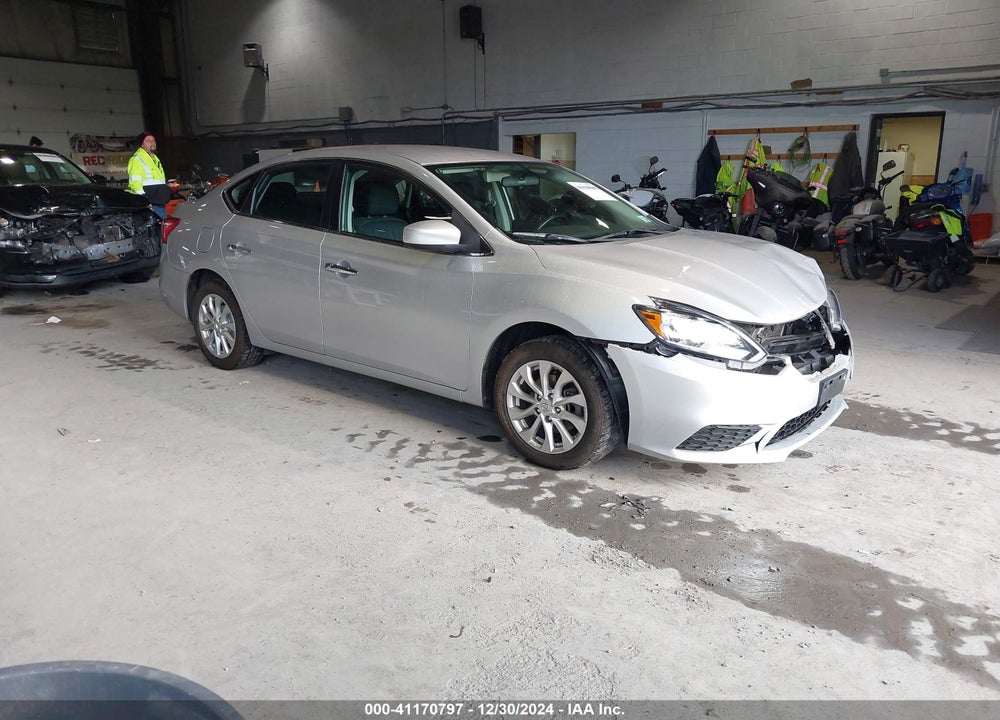 2019 NISSAN SENTRA SV VIN: 3N1AB7AP4KY397856