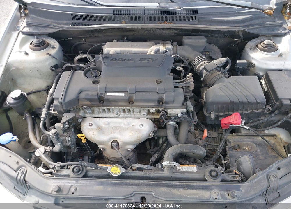 2008 KIA SPECTRA EX VIN: KNAFE121X85539292