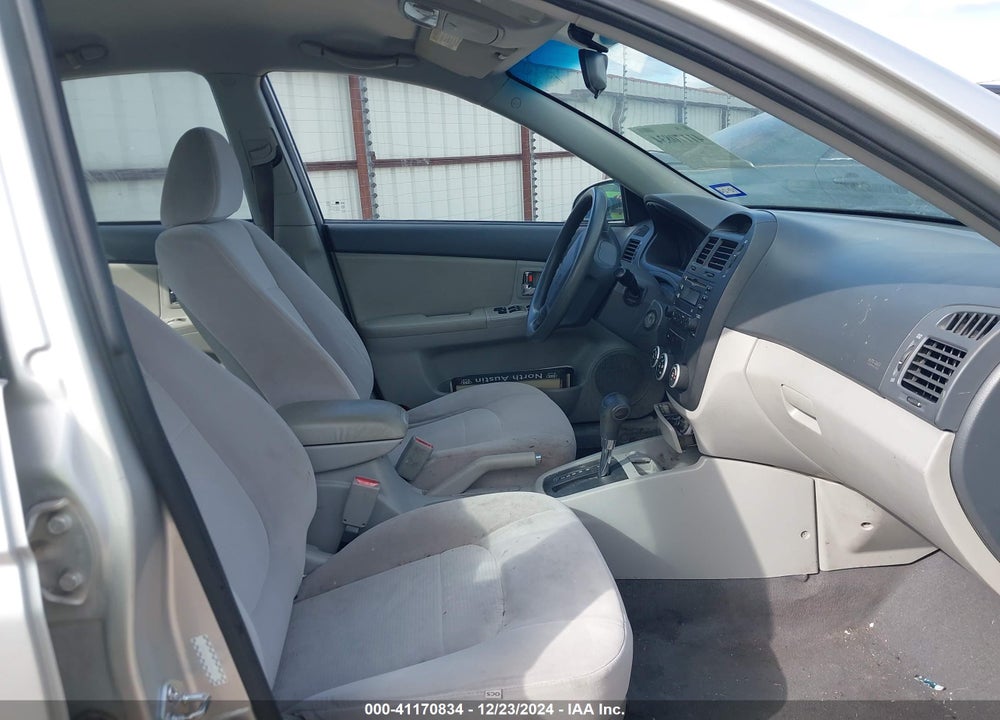 2008 KIA SPECTRA EX VIN: KNAFE121X85539292