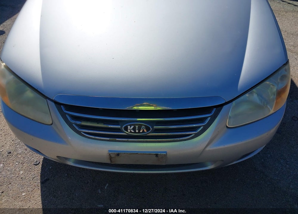 2008 KIA SPECTRA EX VIN: KNAFE121X85539292