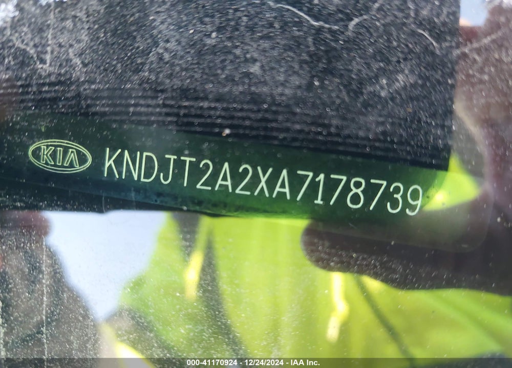 2010 KIA SOUL VIN: KNDJT2A2XA7178739