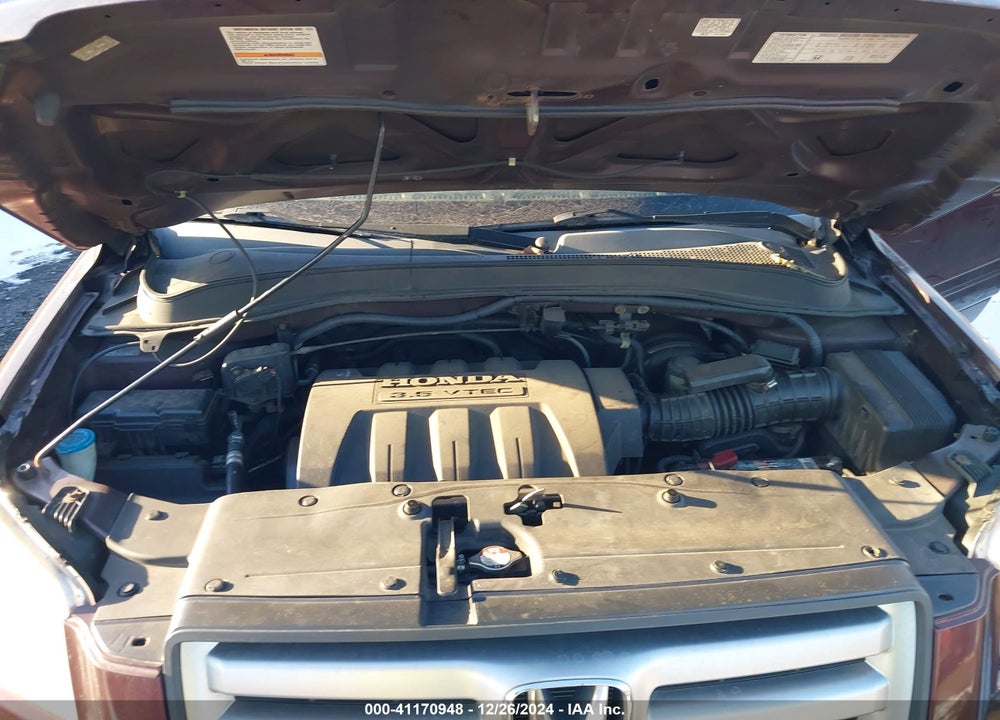 2008 HONDA PILOT EX-L VIN: 5FNYF18548B027383