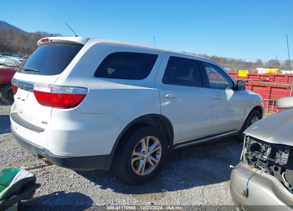 2013 DODGE DURANGO SXT VIN: 1C4RDJAG2DC671686