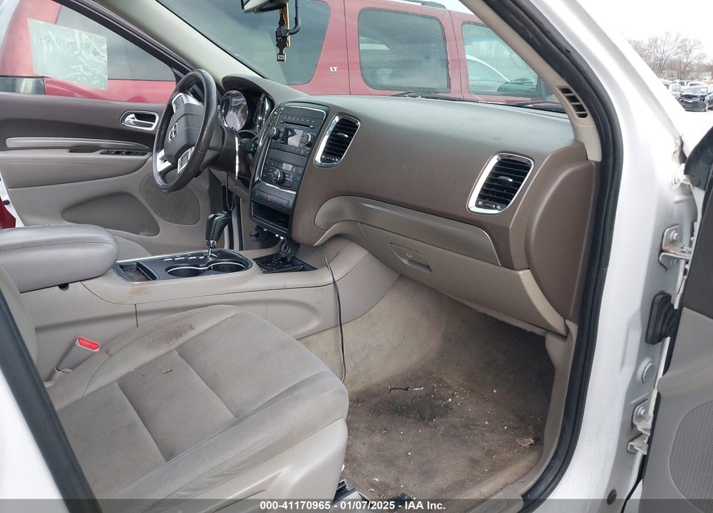 2013 DODGE DURANGO SXT VIN: 1C4RDJAG2DC671686