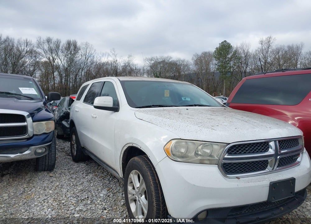 2013 DODGE DURANGO SXT VIN: 1C4RDJAG2DC671686