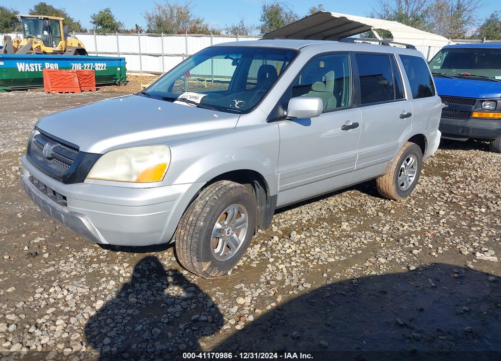 2004 HONDA PILOT EX VIN: 2HKYF18464H583794