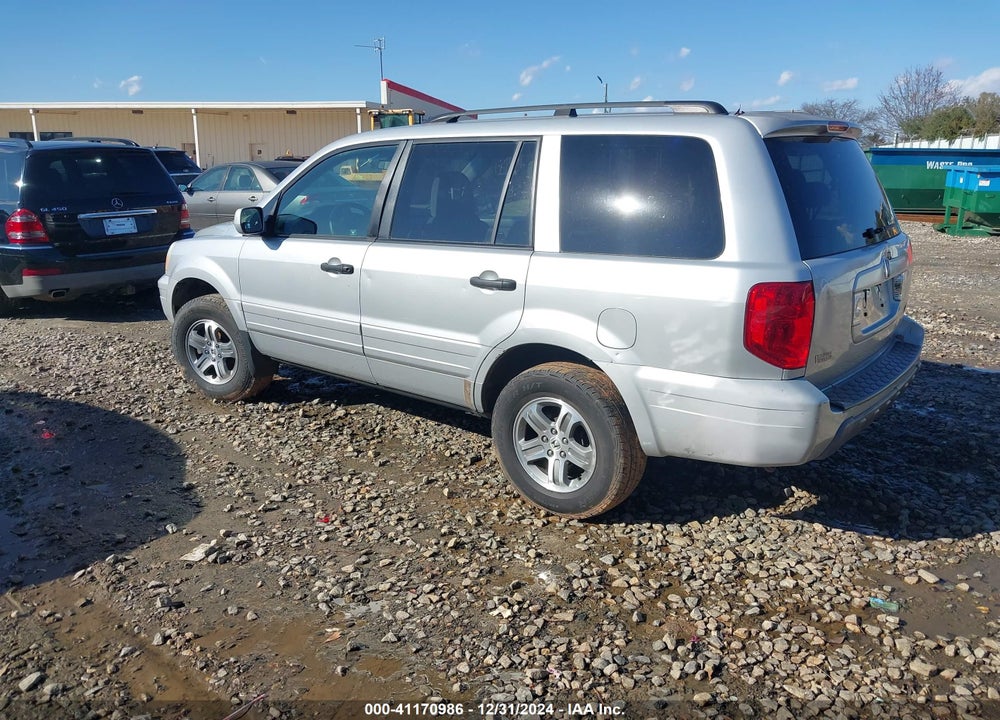 2004 HONDA PILOT EX VIN: 2HKYF18464H583794