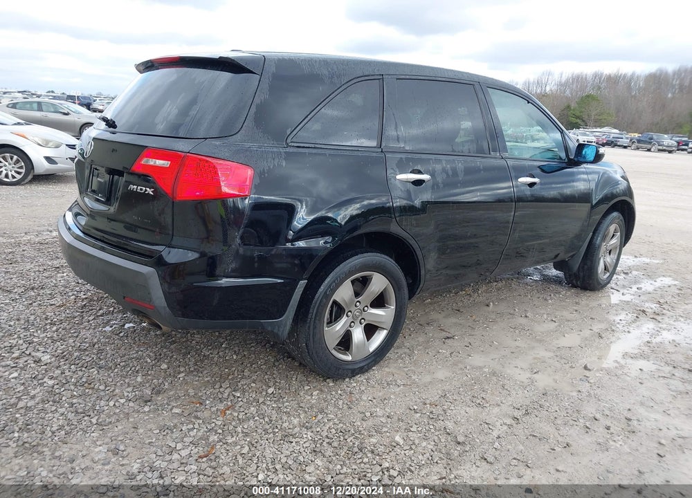 2008 ACURA MDX SPORT PACKAGE VIN: 2HNYD28708H553981