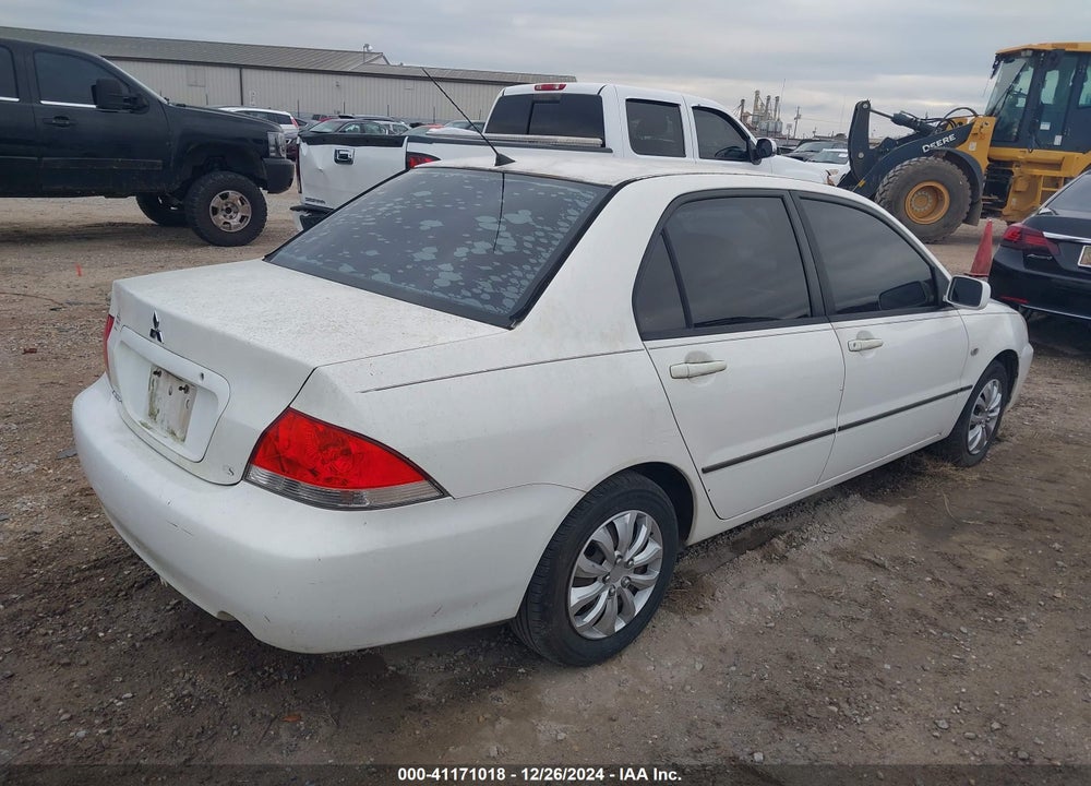 2005 MITSUBISHI LANCER ES VIN: JA3AJ26E55U026382
