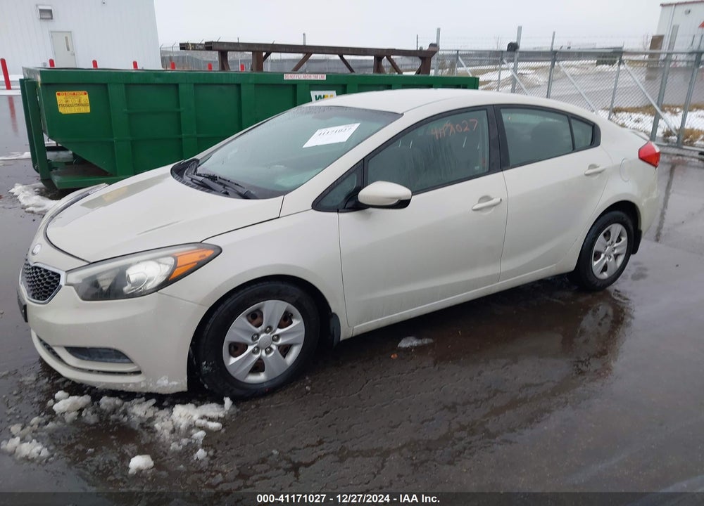 2015 KIA FORTE VIN: KNAFK4A66F5291417