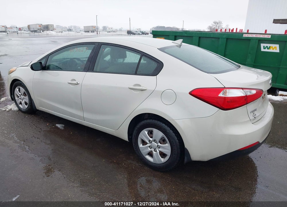 2015 KIA FORTE VIN: KNAFK4A66F5291417