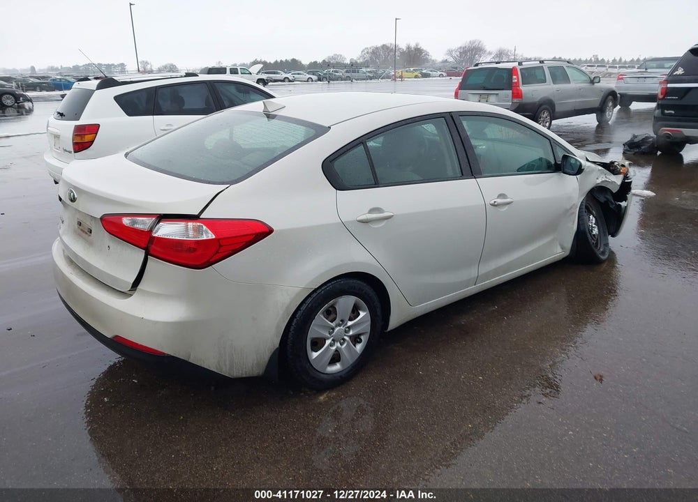 2015 KIA FORTE VIN: KNAFK4A66F5291417