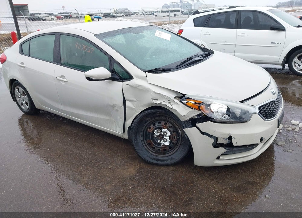 2015 KIA FORTE VIN: KNAFK4A66F5291417