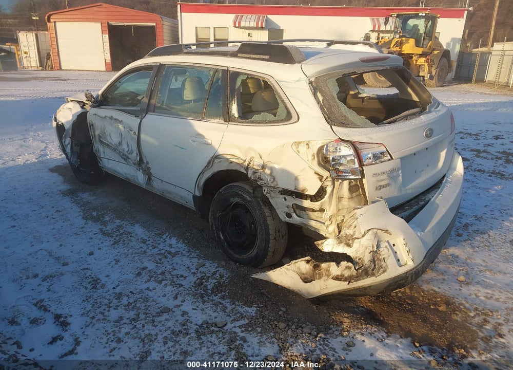 2011 SUBARU OUTBACK 2.5I VIN: 4S4BRBAC0B3447783