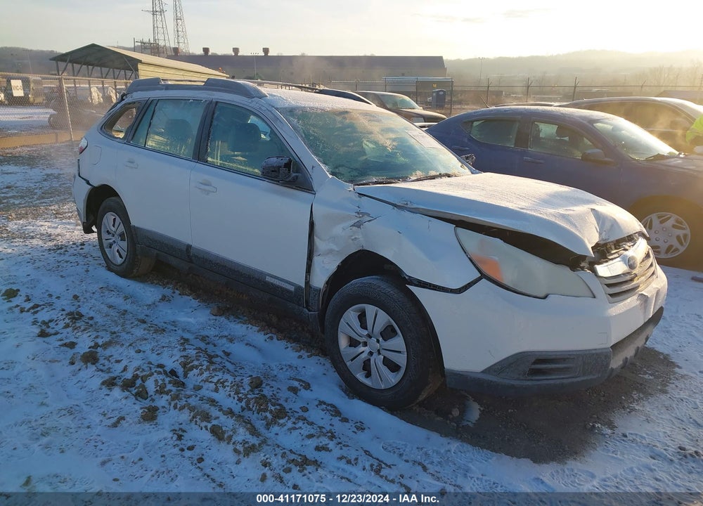 2011 SUBARU OUTBACK 2.5I VIN: 4S4BRBAC0B3447783