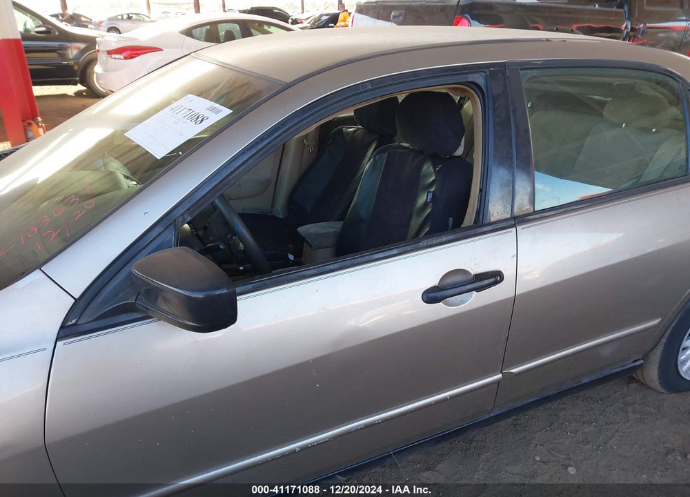 2005 HONDA ACCORD 2.4 DX VIN: 1HGCM561X5A103637