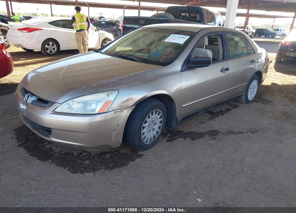 2005 HONDA ACCORD 2.4 DX VIN: 1HGCM561X5A103637