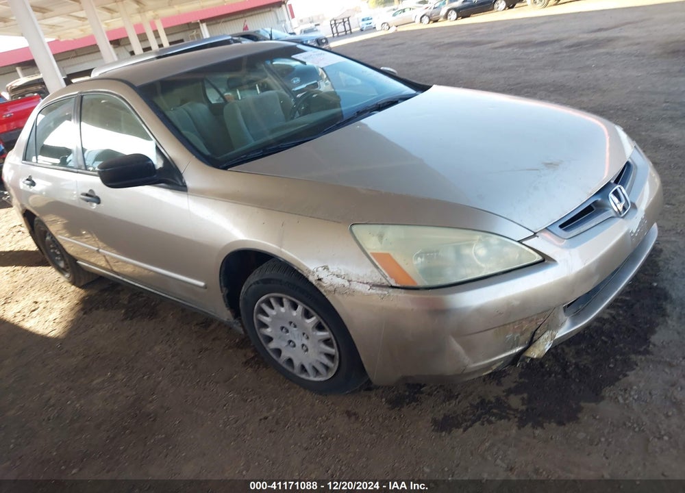 2005 HONDA ACCORD 2.4 DX VIN: 1HGCM561X5A103637