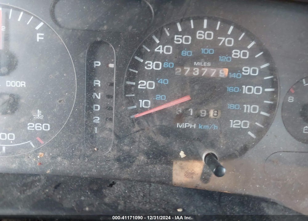 1997 DODGE RAM 1500 VIN: 1B7HC16XXVS278338
