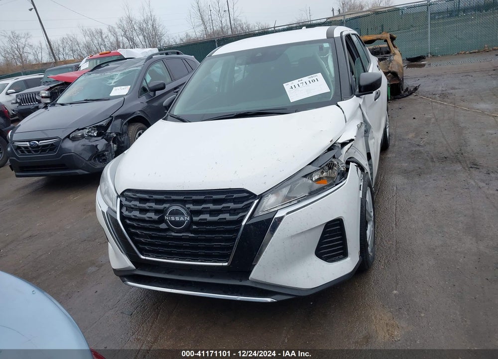 2022 NISSAN KICKS S XTRONIC CVT VIN: 3N1CP5BV3NL531639