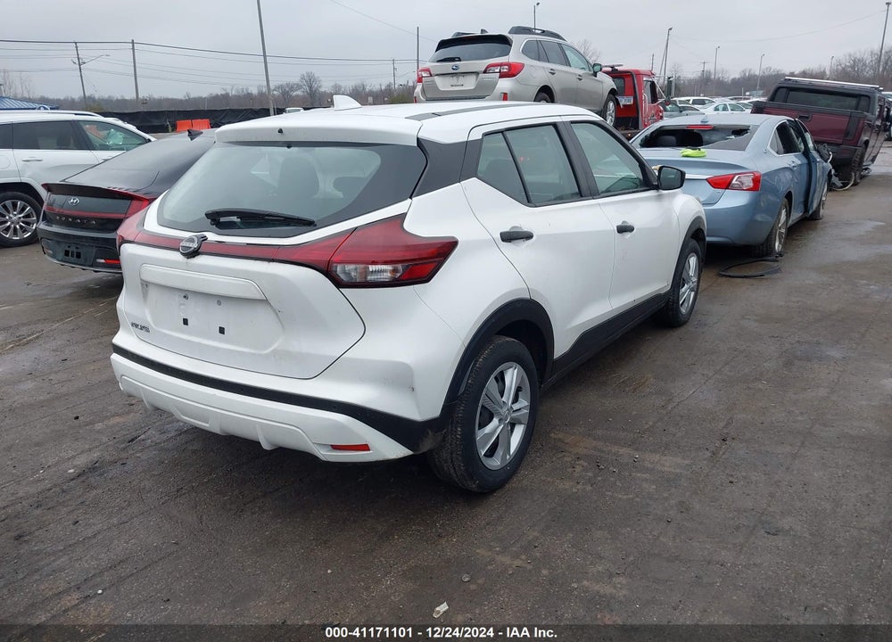 2022 NISSAN KICKS S XTRONIC CVT VIN: 3N1CP5BV3NL531639