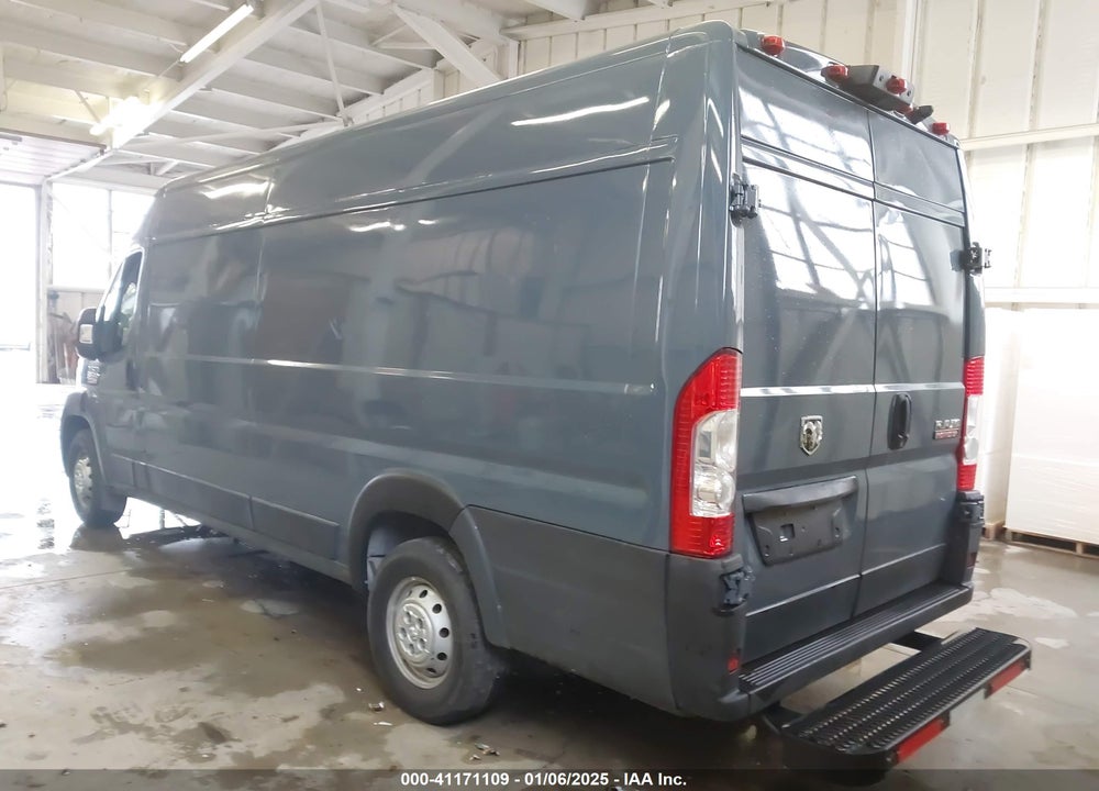 2021 RAM PROMASTER 3500 CARGO VAN HIGH ROOF 159 WB EXT VIN: 3C6MRVJG2ME562924