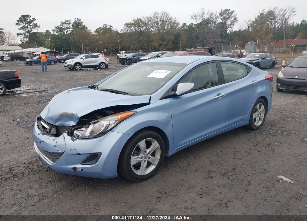 2013 HYUNDAI ELANTRA GLS VIN: KMHDH4AE7DU723964