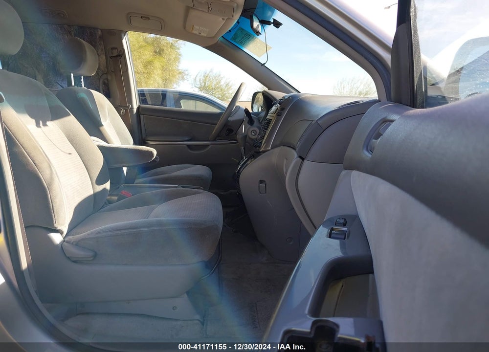 2008 TOYOTA SIENNA CE VIN: 5TDZK23CX8S150029