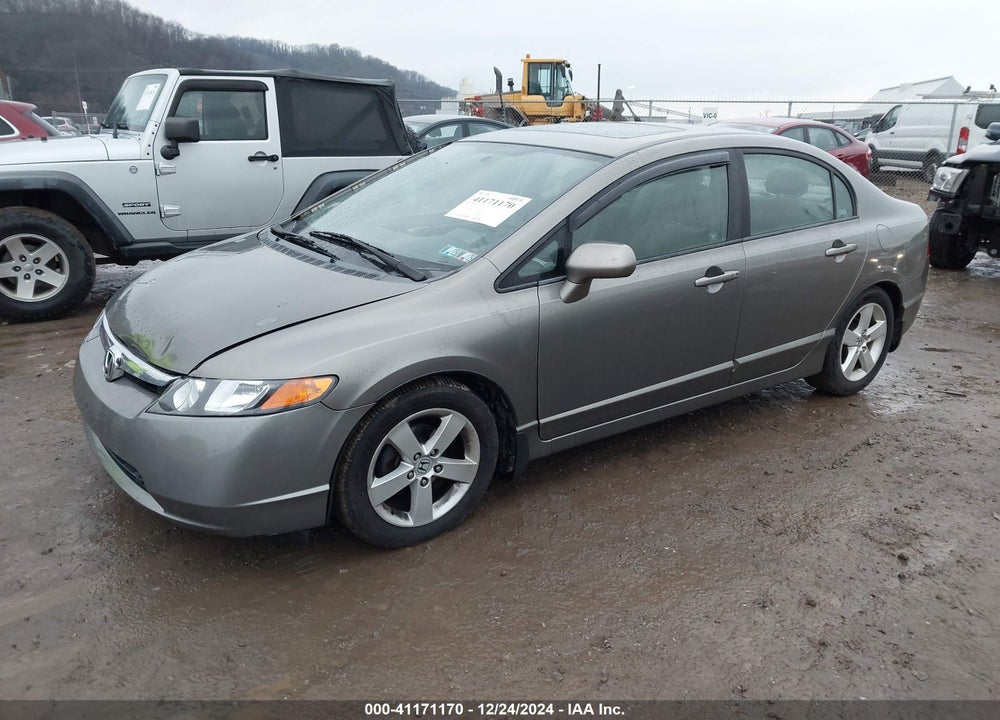 2008 HONDA CIVIC EX VIN: 1HGFA16838L036125