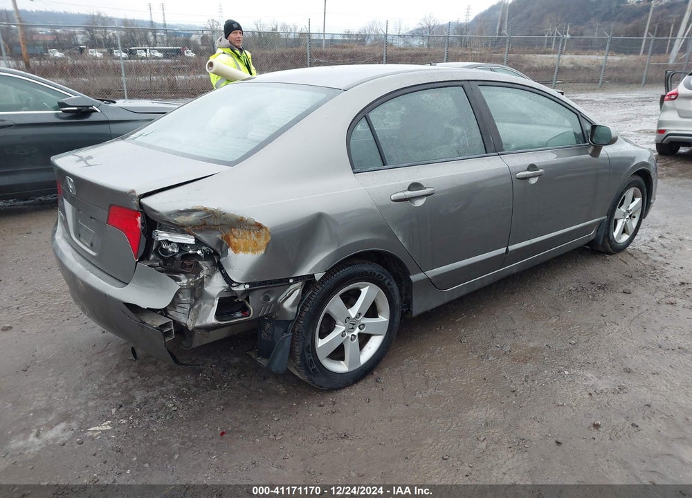2008 HONDA CIVIC EX VIN: 1HGFA16838L036125