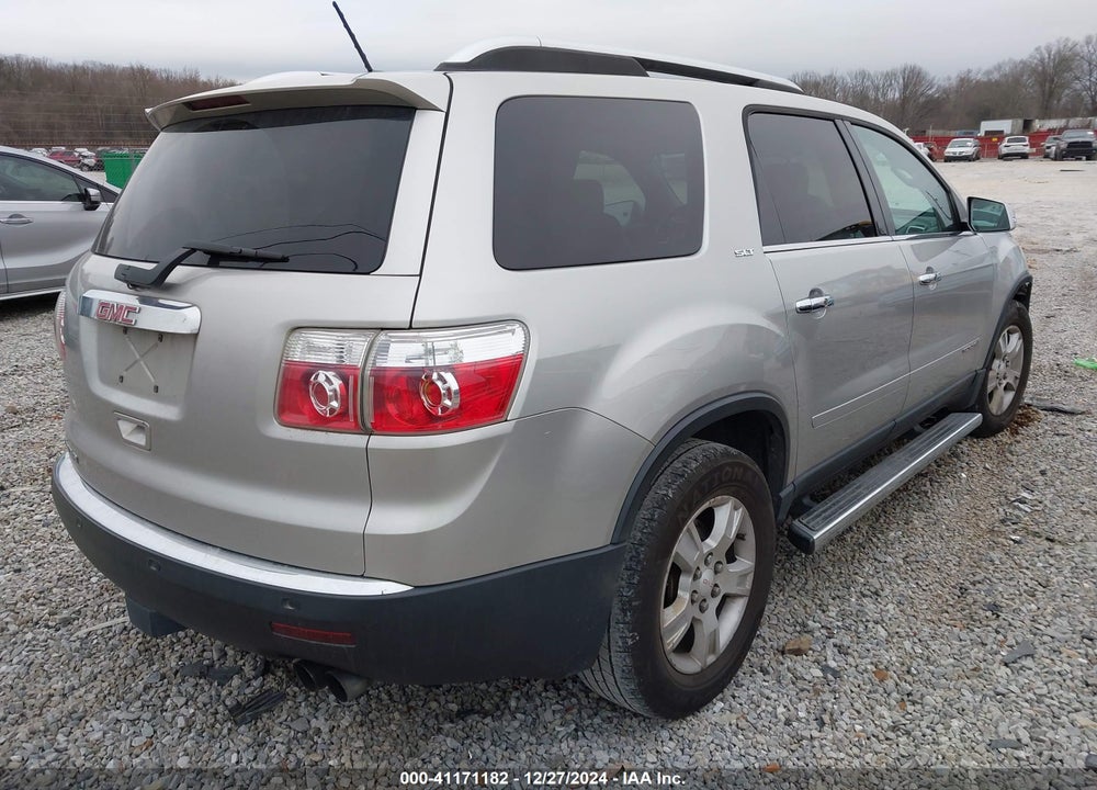 2008 GMC ACADIA SLT-1 VIN: 1GKER23798J266837