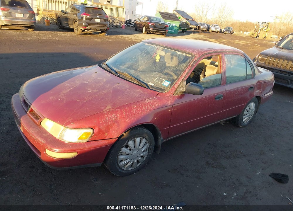 1996 TOYOTA COROLLA VIN: 2T1BA02E3TC141654