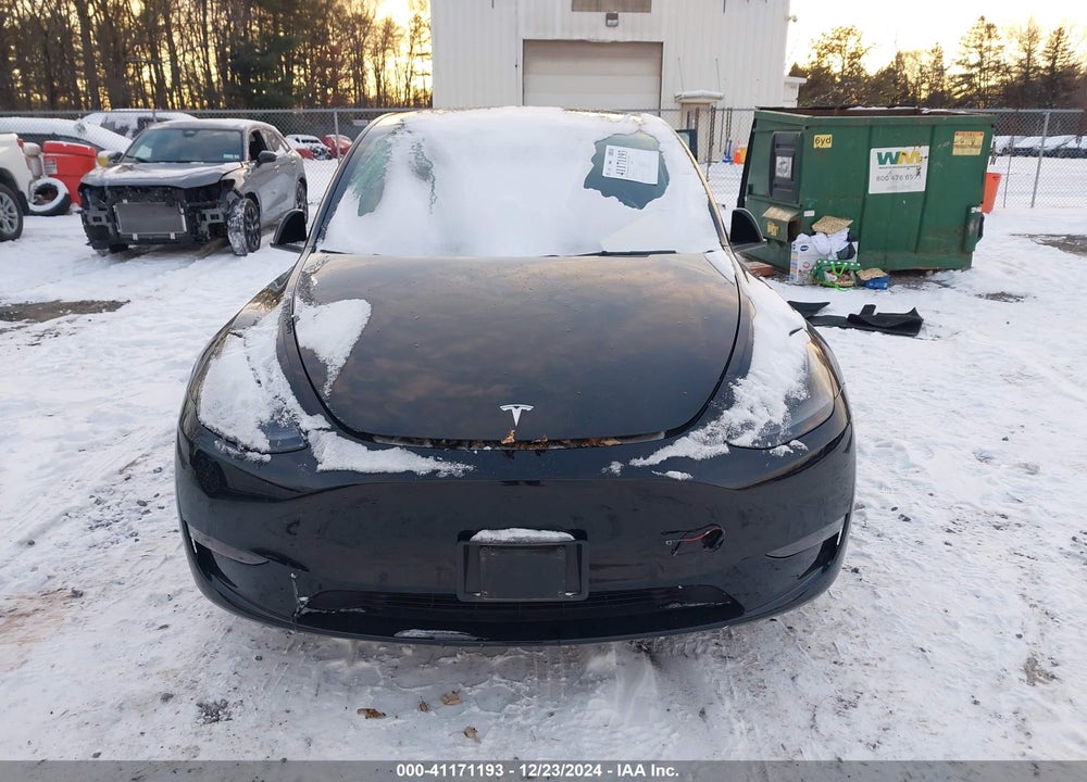 2022 TESLA MODEL Y PERFORMANCE DUAL MOTOR ALL-WHEEL DRIVE VIN: 7SAYGDEFXNF519555