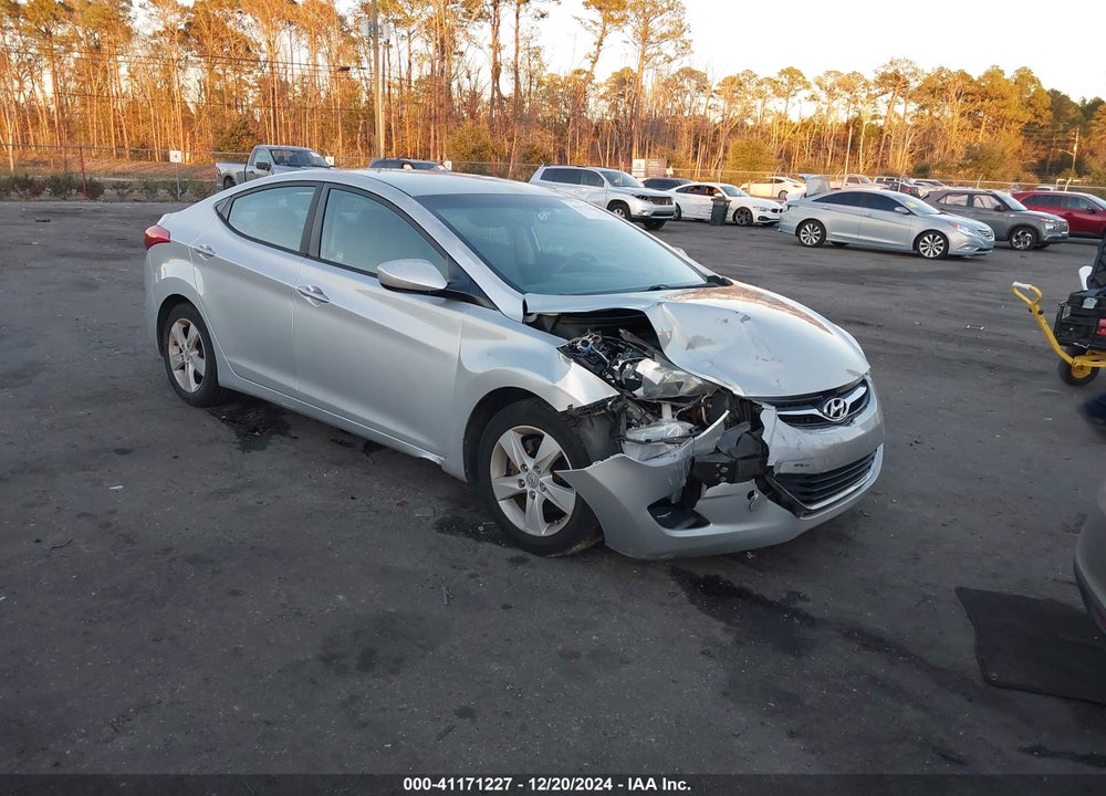 2012 HYUNDAI ELANTRA GLS VIN: KMHDH4AE0CU326174