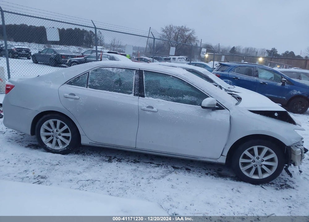 2012 TOYOTA CAMRY XLE VIN: 4T1BF1FK8CU538606
