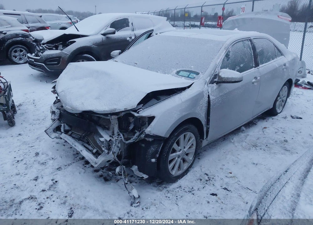 2012 TOYOTA CAMRY XLE VIN: 4T1BF1FK8CU538606