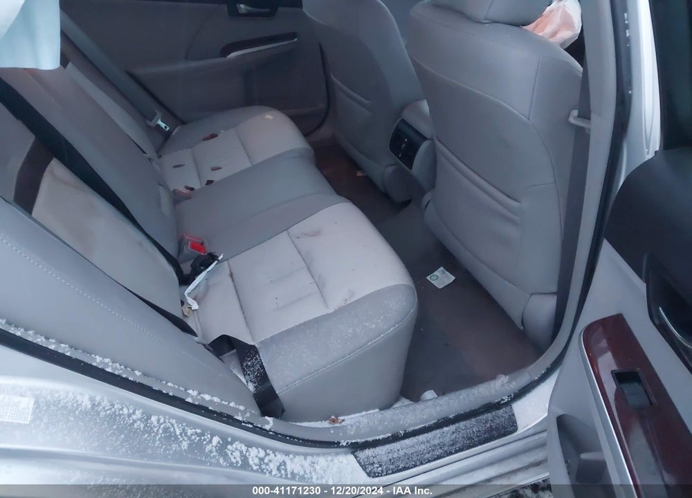 2012 TOYOTA CAMRY XLE VIN: 4T1BF1FK8CU538606