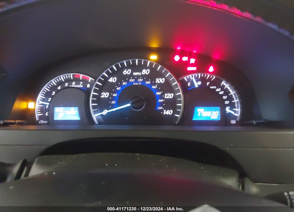 2012 TOYOTA CAMRY XLE VIN: 4T1BF1FK8CU538606