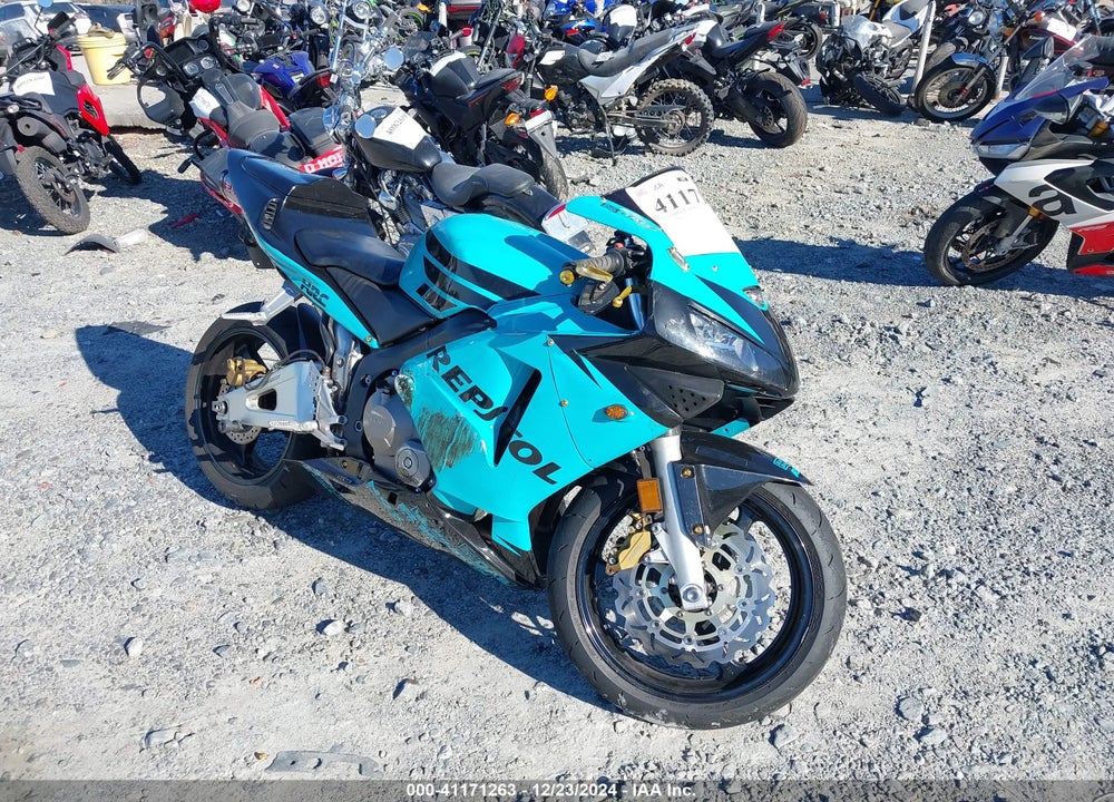 2003 HONDA CBR600 RR VIN: JH2PC37083M003181